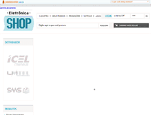 Tablet Screenshot of eletronicashop.com
